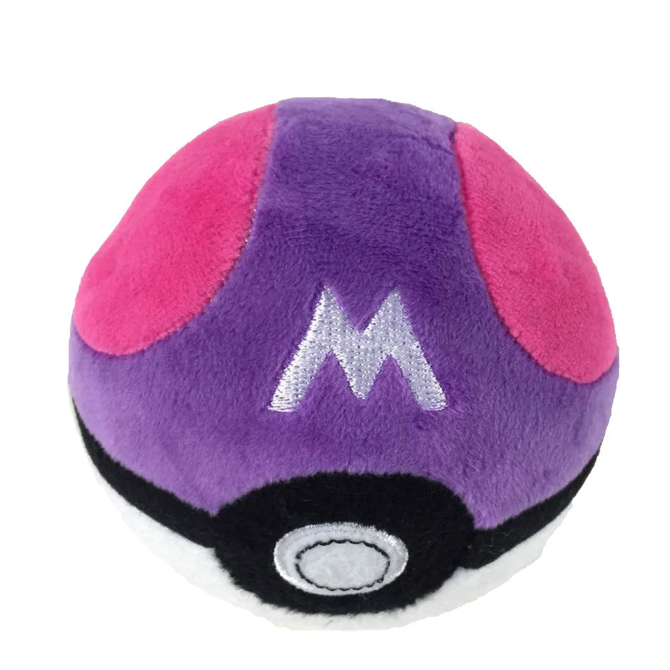Pokéball Plush Toy – Master, Ultra, Great & More