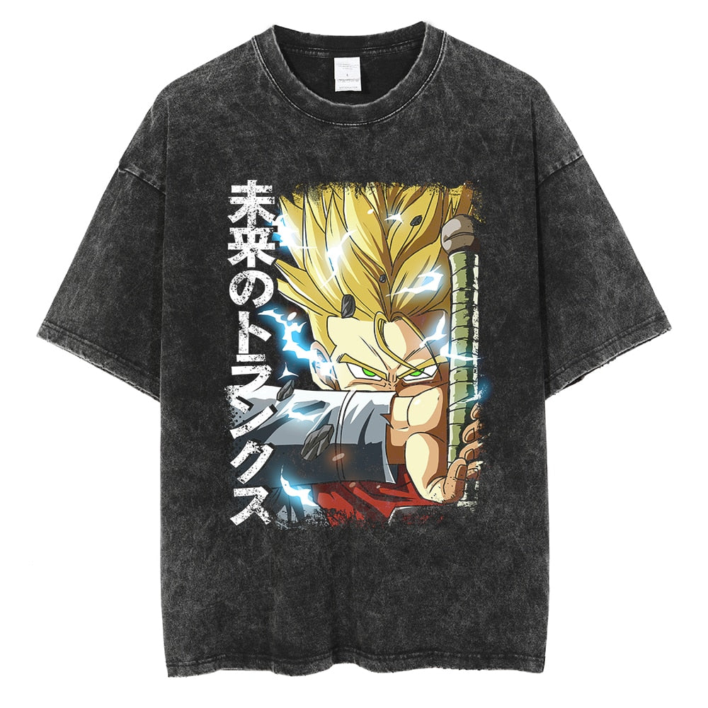 Textured Super Saiyan Silhouette T Shirts - Multiple Variants (Nintendo Core Exclusive)