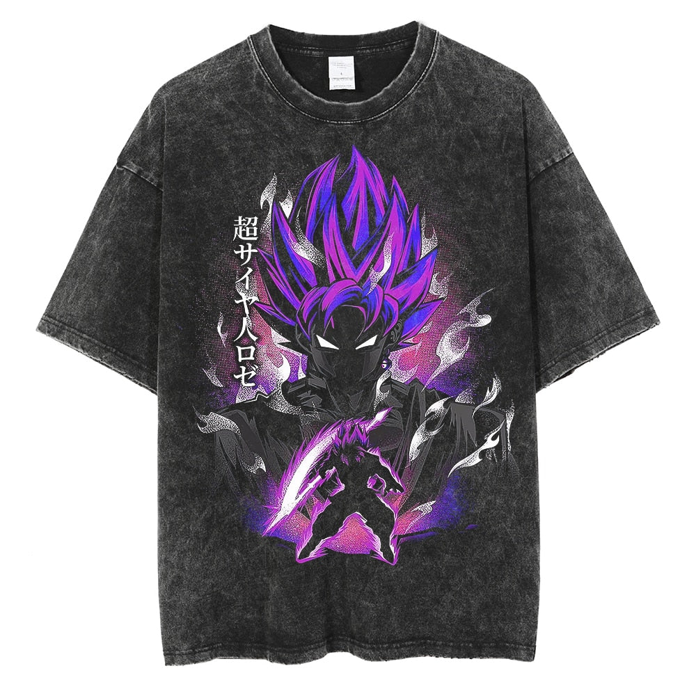 Textured Super Saiyan Silhouette T Shirts - Multiple Variants (Nintendo Core Exclusive)