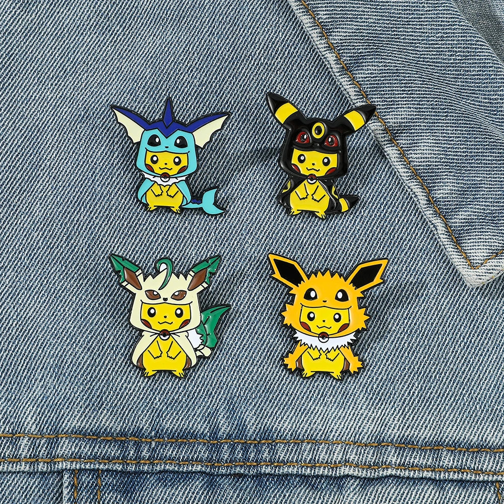 ~ Creepy ~ Pokémon Enamel Pins for Backpacks and more -  Pikachu Gengar Charmander and others Brooches