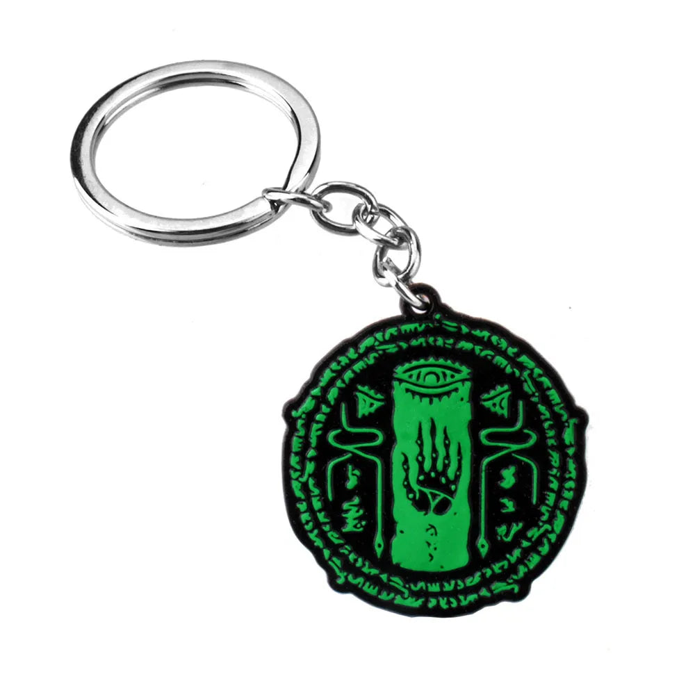 Metal Enamel Tears of the Kingdom Zelda Keychain/Necklace