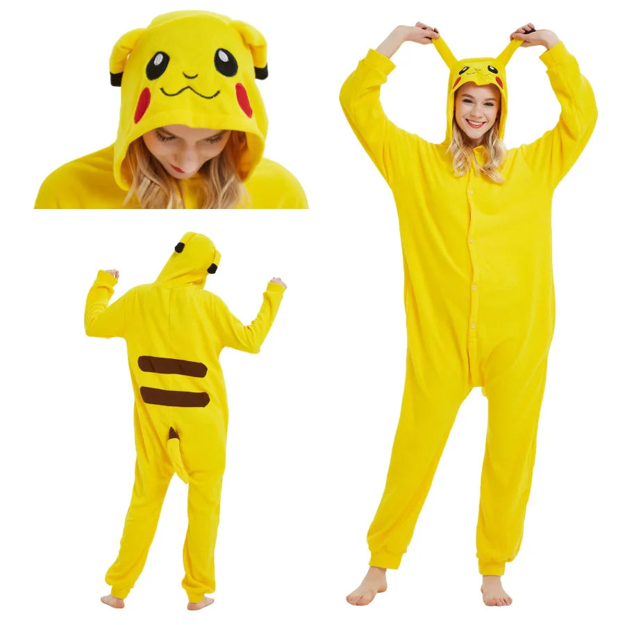 Limited Edition: Pokémon Plush Pajamas for Adults & Kids!