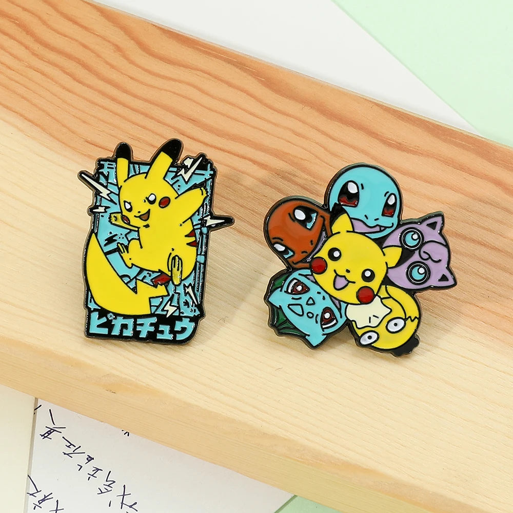 ~ Creepy ~ Pokémon Enamel Pins for Backpacks and more -  Pikachu Gengar Charmander and others Brooches