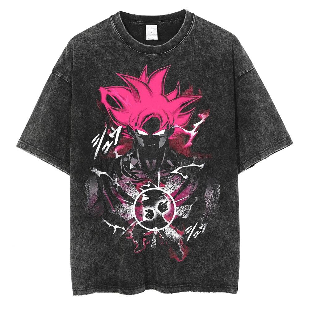 Textured Super Saiyan Silhouette T Shirts - Multiple Variants (Nintendo Core Exclusive)