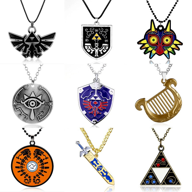 The Legend of Zelda Full Necklace Collection - Nintendo core original Exclusive
