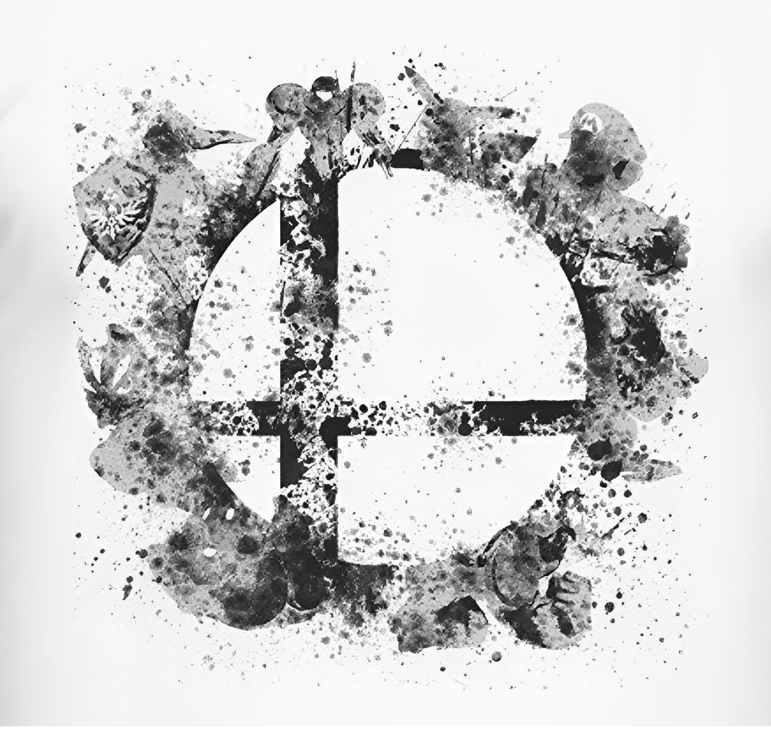 "Smokey" Fit Super Smash Brothers T Shirt