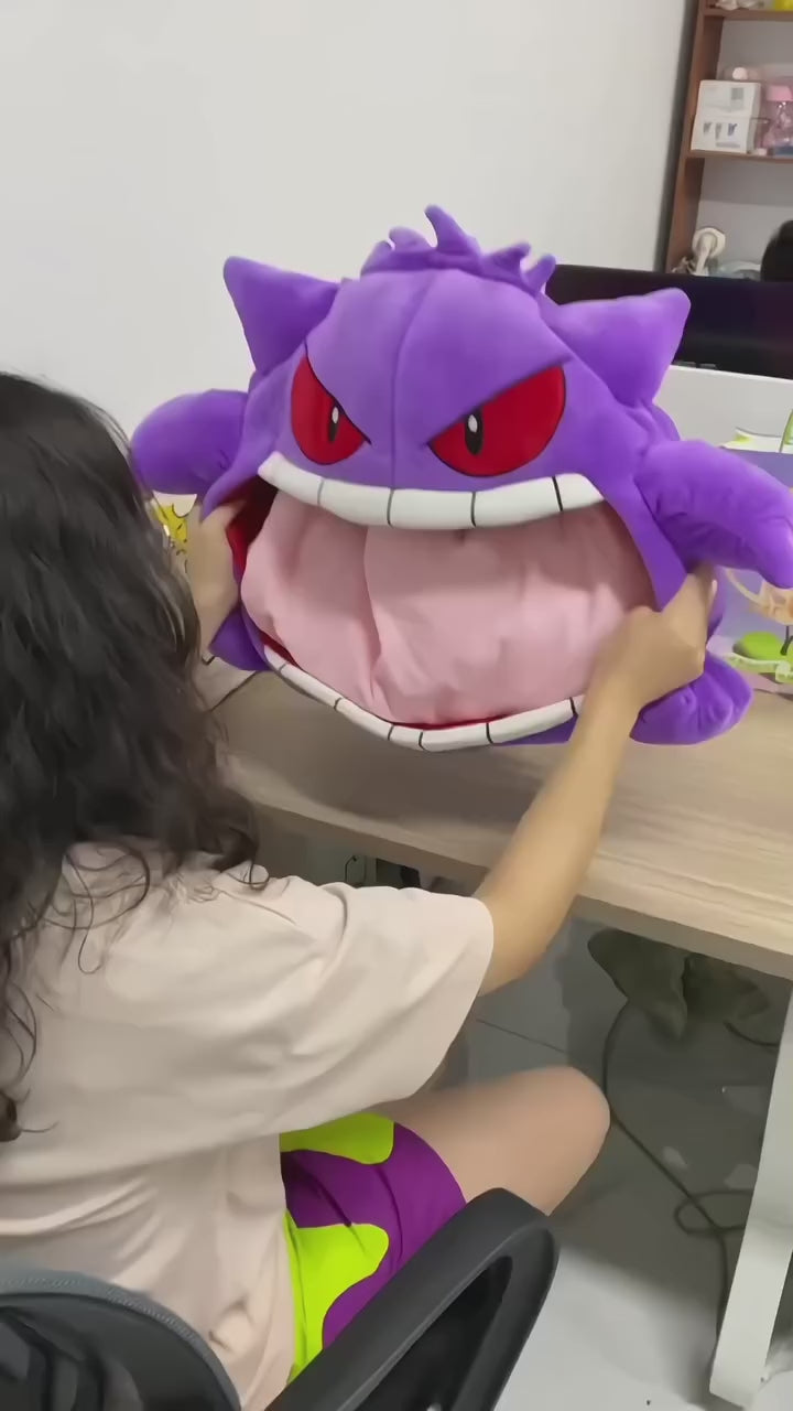 Pokemon Gengar Plush 2-in-1 Pillow Blanket