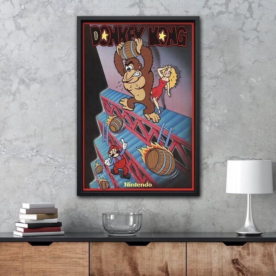 Donkey Kong Canvas Paintings (12 Styles)