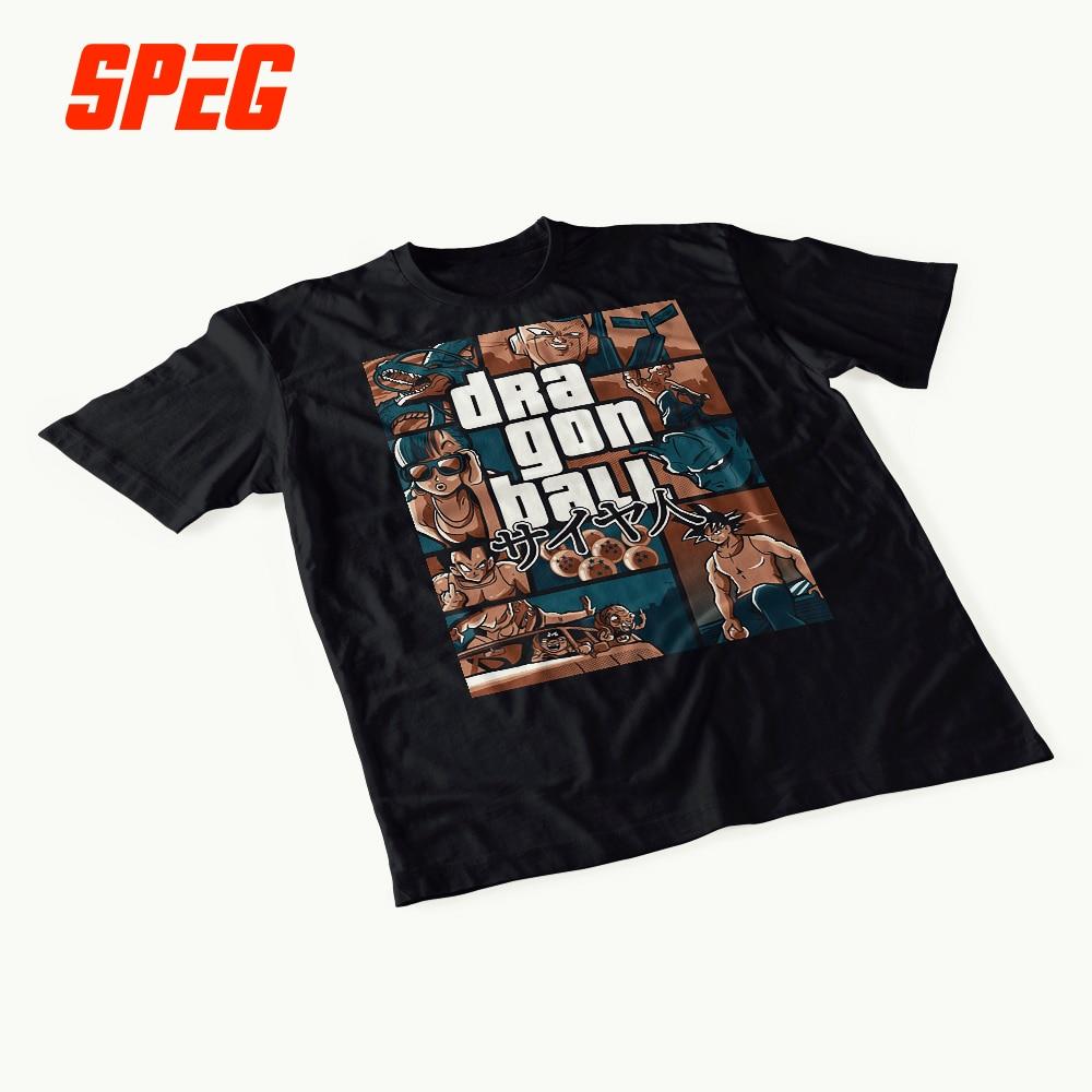 Dragon Ball Z Grand Theft Auto T Shirt - nintendo-core