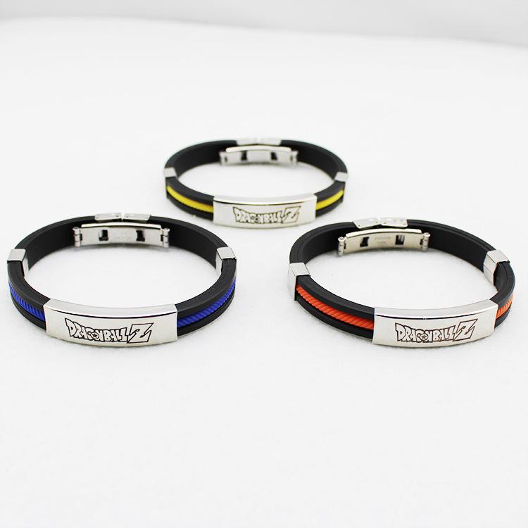 Dragon Ball Z Titanium Steel Silicone Bracelets - nintendo-core