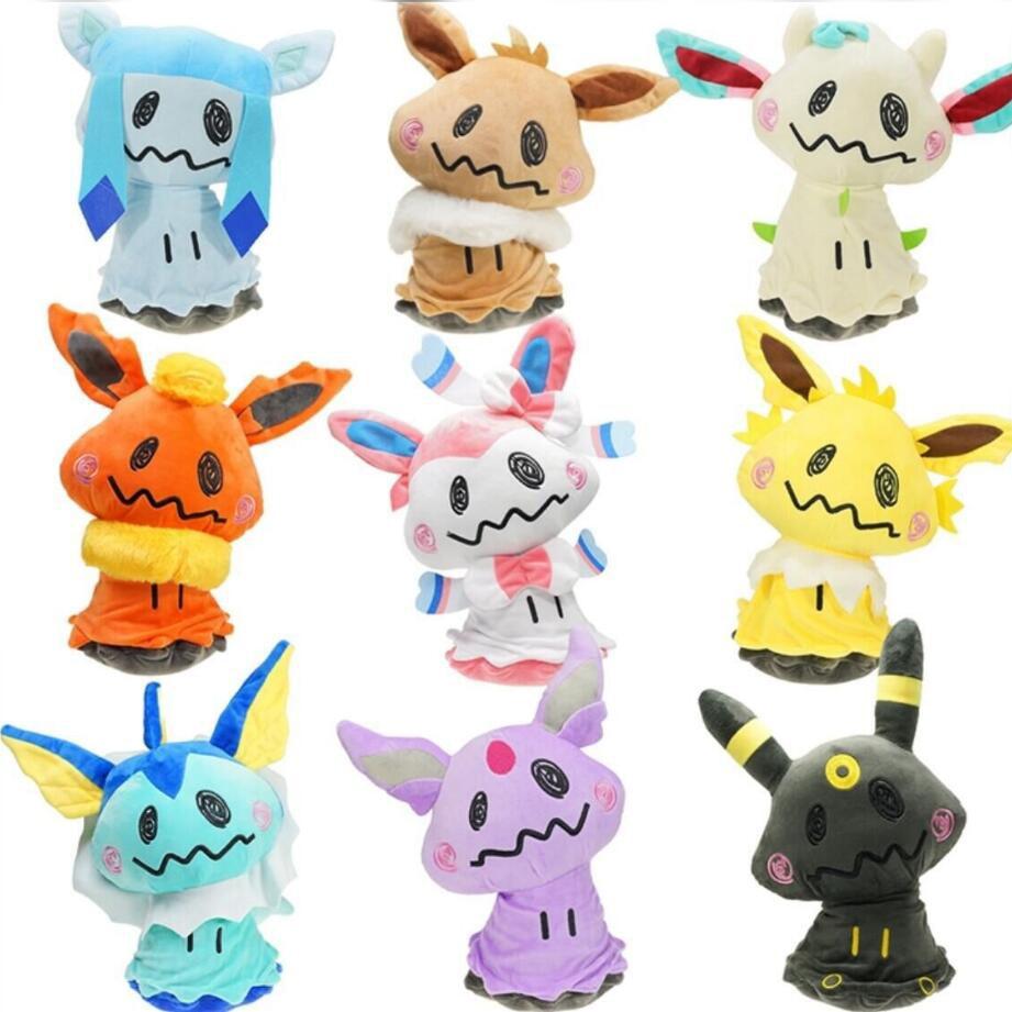 Eevee Family Mimikyu Plush Toys - nintendo-core