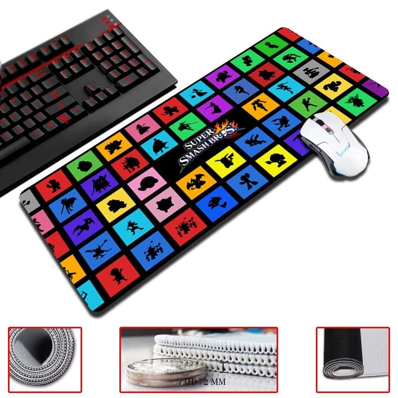 Elite Super Smash Brothers Gaming Mouse Pad - nintendo-core