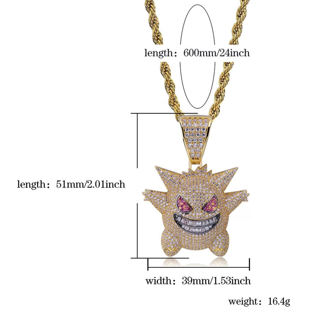 Gengar Necklace Jewelry - nintendo-core