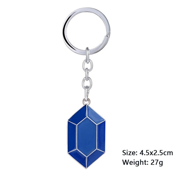 Legend of Zelda Green Rupee Keychain (Set of Three)