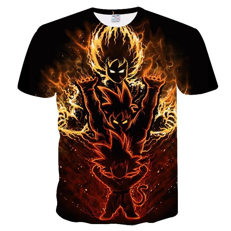 Kid to Adult Goku Transformation T Shirt! - nintendo-core