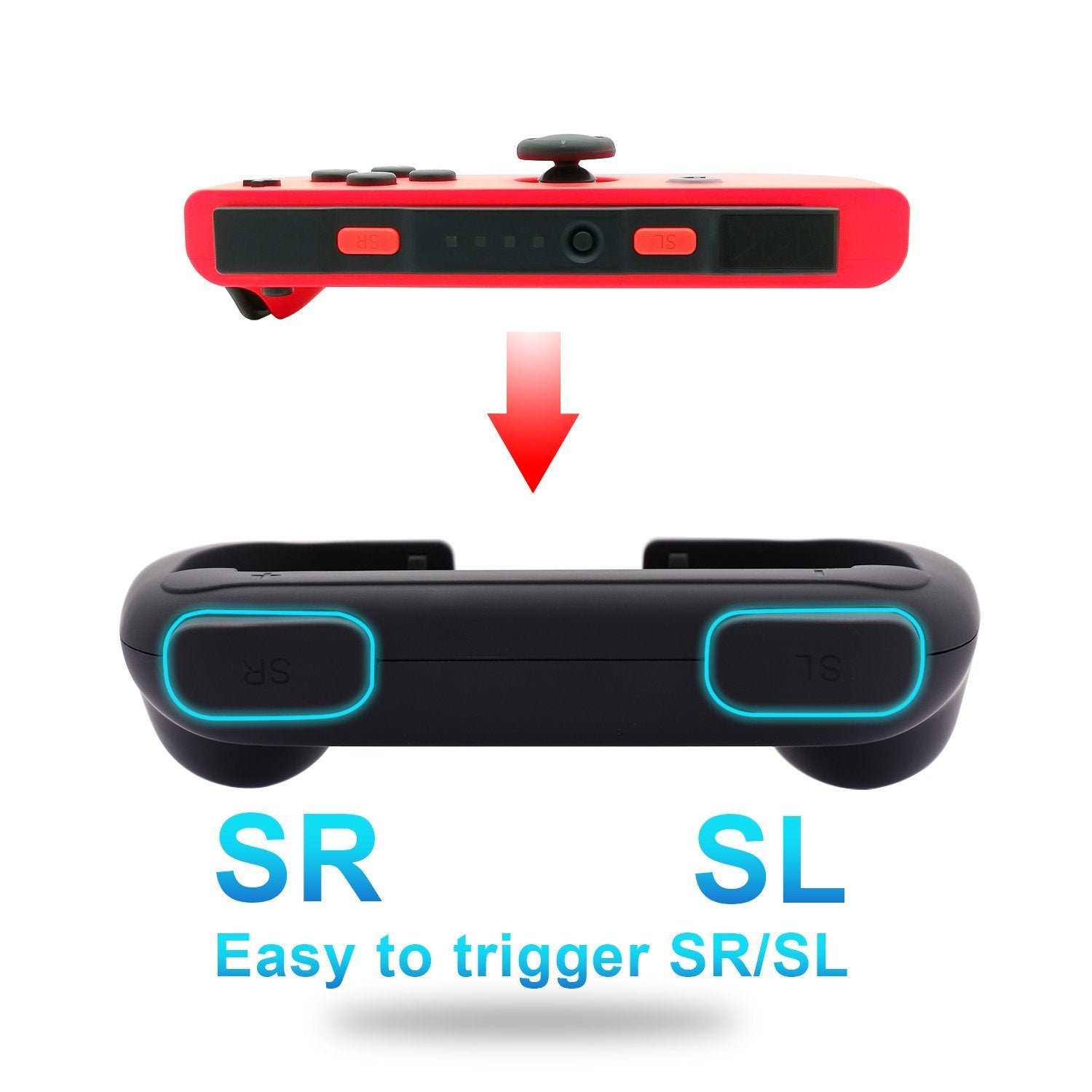 Nintendo Core's Life Extender | Traditional (Set of 2) JoyCon Grips - nintendo-core