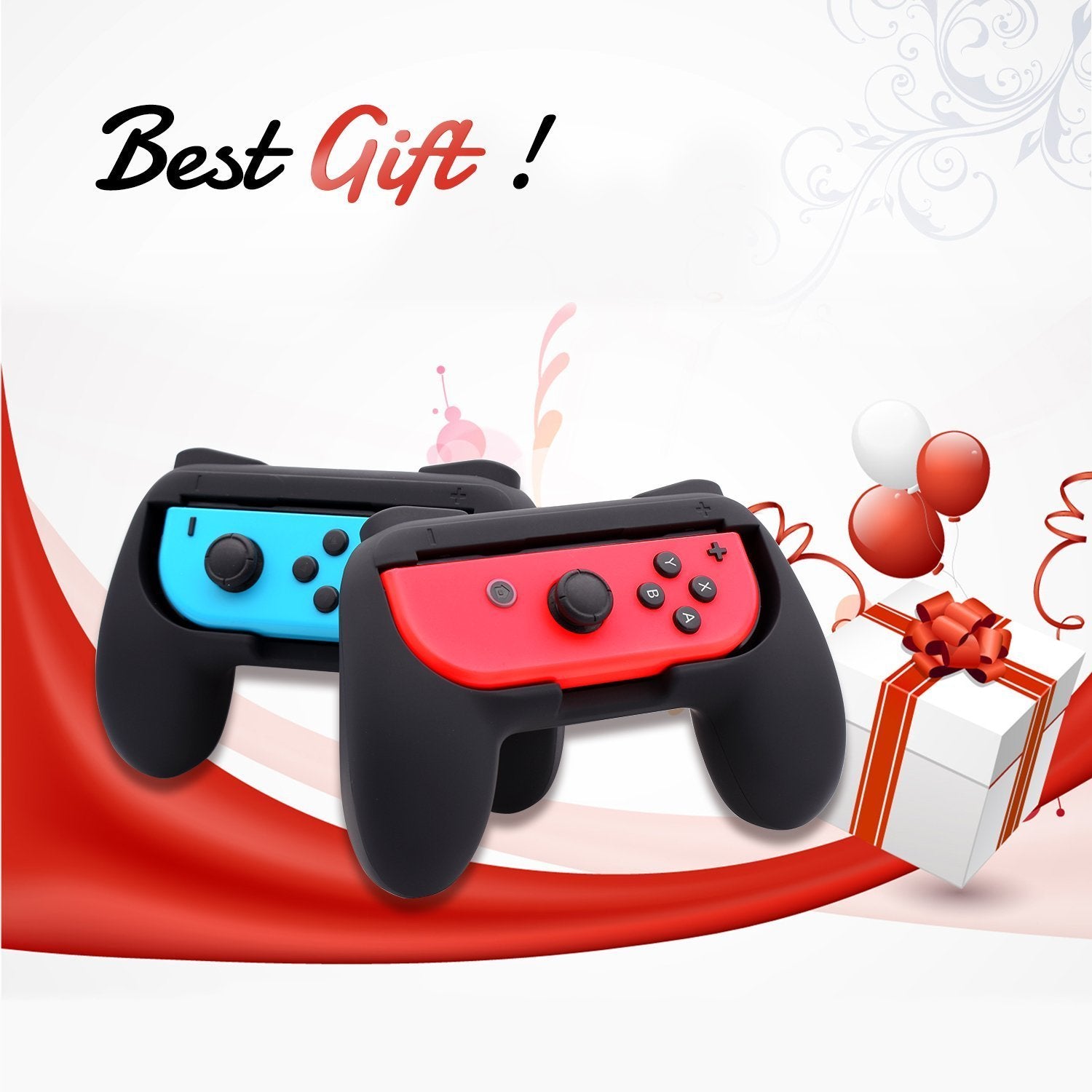 Nintendo Core's Life Extender | Traditional (Set of 2) JoyCon Grips - nintendo-core