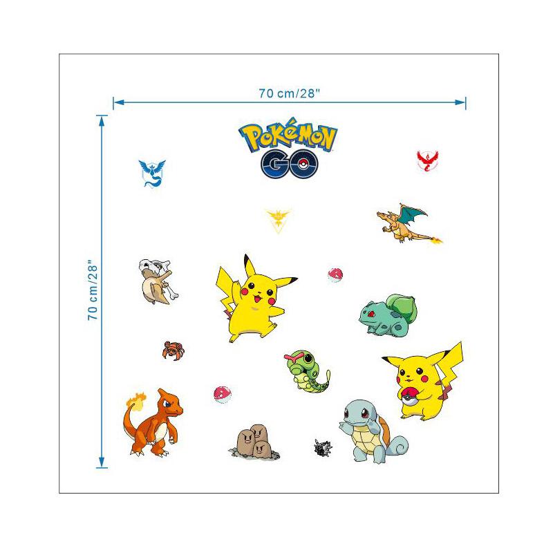 Pokemon GO Decorative Wall Decals - nintendo-core