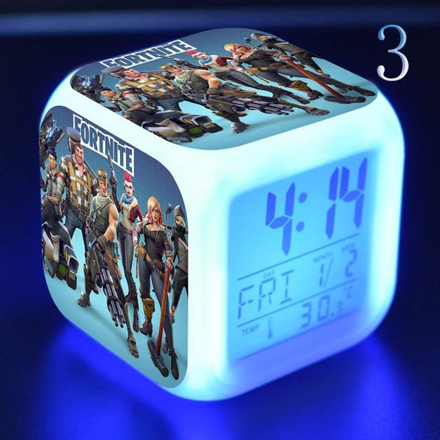 Super Mario  LED Alarm Thermometer Dice Clock - nintendo-core