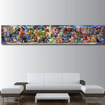 Super Smash Brothers 5 Piece Canvas Painting - nintendo-core