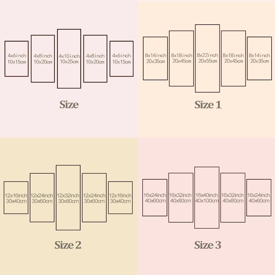 Super Smash Brothers 5 Piece Canvas Painting - nintendo-core