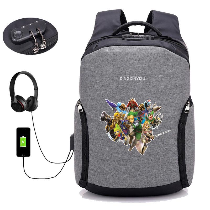 Super Smash Brothers AntiTheft Backpack! Safeguard Yourself! - nintendo-core