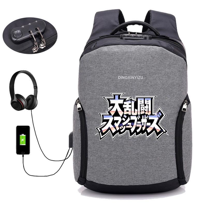 Super Smash Brothers AntiTheft Backpack! Safeguard Yourself! - nintendo-core