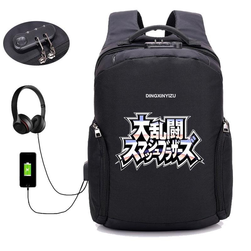 Super Smash Brothers AntiTheft Backpack! Safeguard Yourself! - nintendo-core
