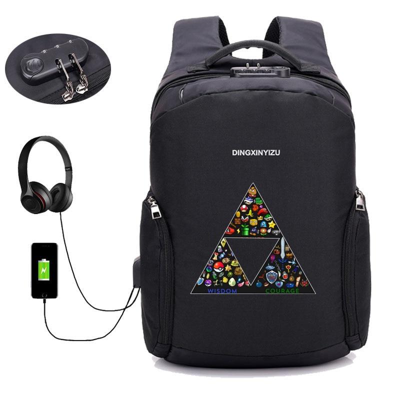Super Smash Brothers AntiTheft Backpack! Safeguard Yourself! - nintendo-core