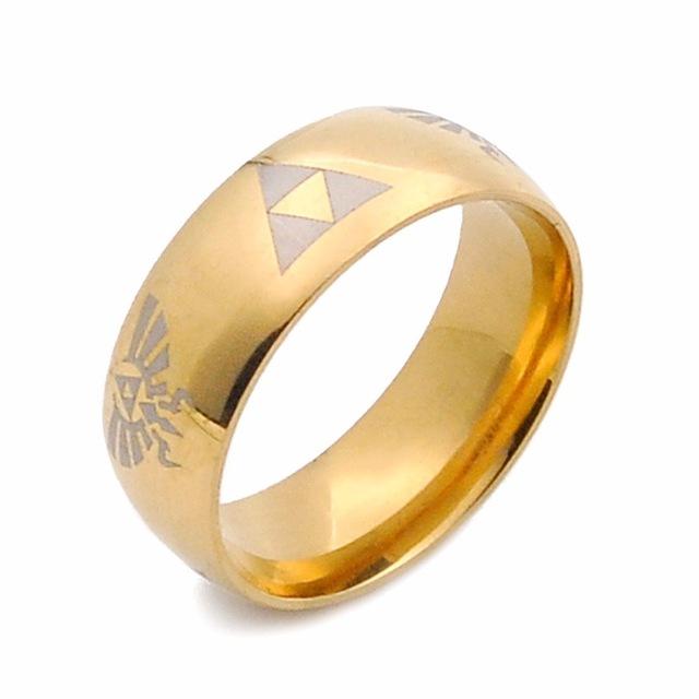 Triforce Titanium Ring - nintendo-core