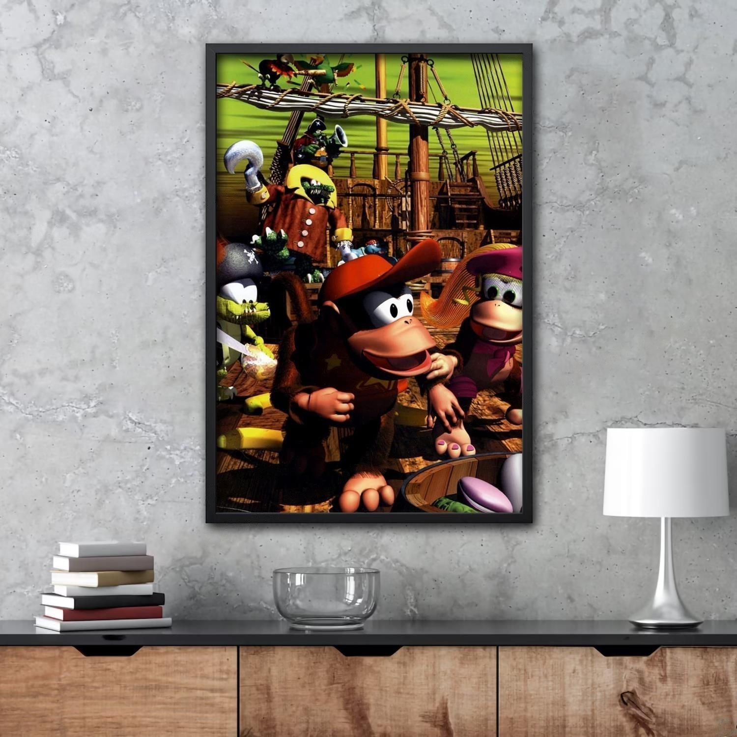 Donkey Kong Canvas Paintings (12 Styles)