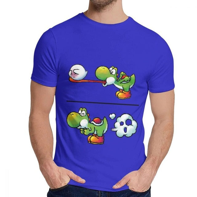 Yoshi Eating Boo ||| Fitted T Shirt