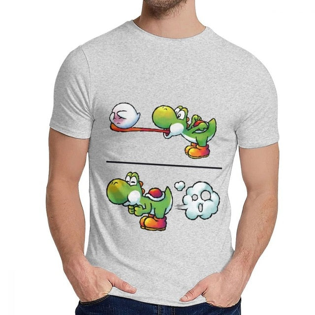 Yoshi Eating Boo ||| Fitted T Shirt