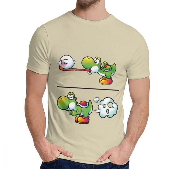 Yoshi Eating Boo ||| Fitted T Shirt
