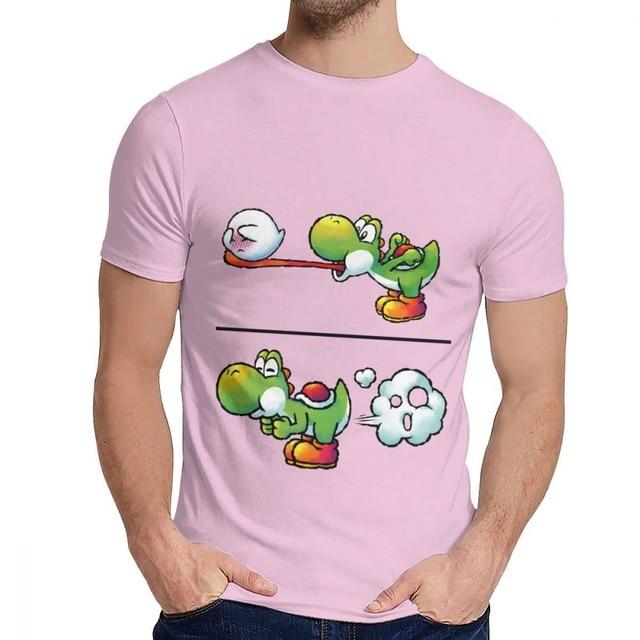 Yoshi Eating Boo ||| Fitted T Shirt