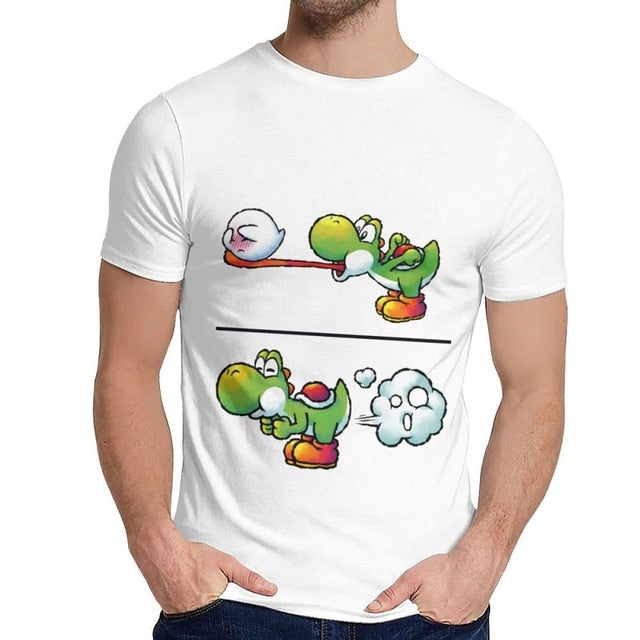 Yoshi Eating Boo ||| Fitted T Shirt