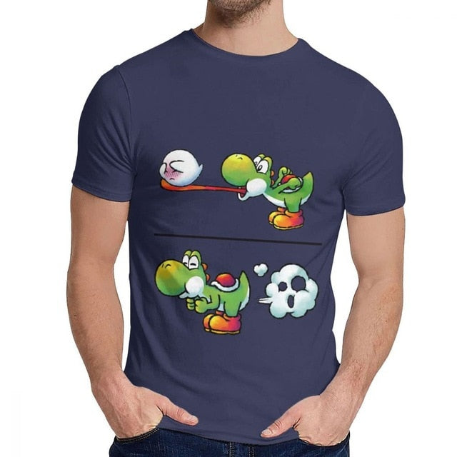 Yoshi Eating Boo ||| Fitted T Shirt