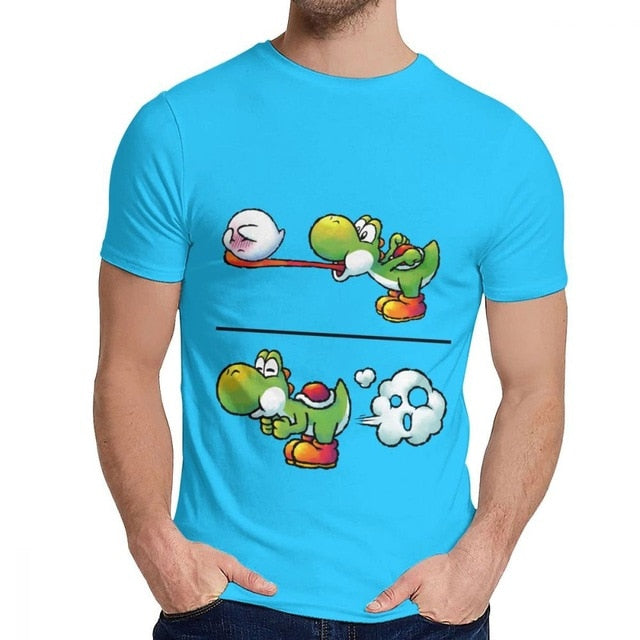 Yoshi Eating Boo ||| Fitted T Shirt