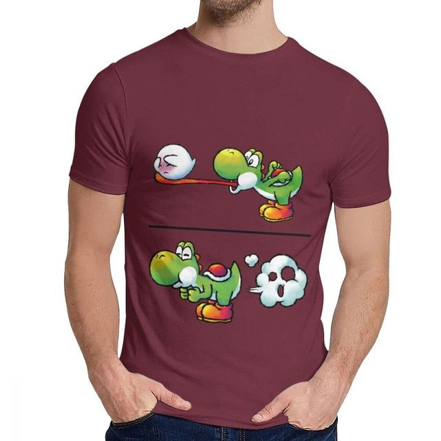 Yoshi Eating Boo ||| Fitted T Shirt