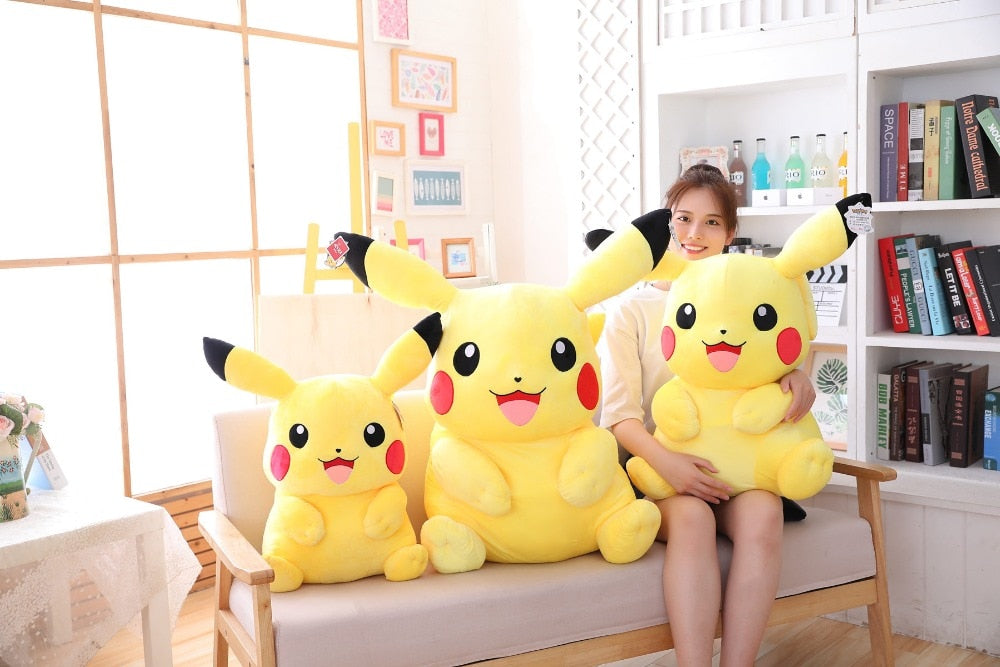 Huge Pikachu Plush Toy! 6 Different Sizes