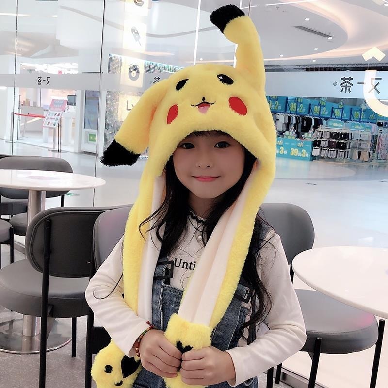 Eevee Evolutions and Pikachu Soft Plush Beanie Hats
