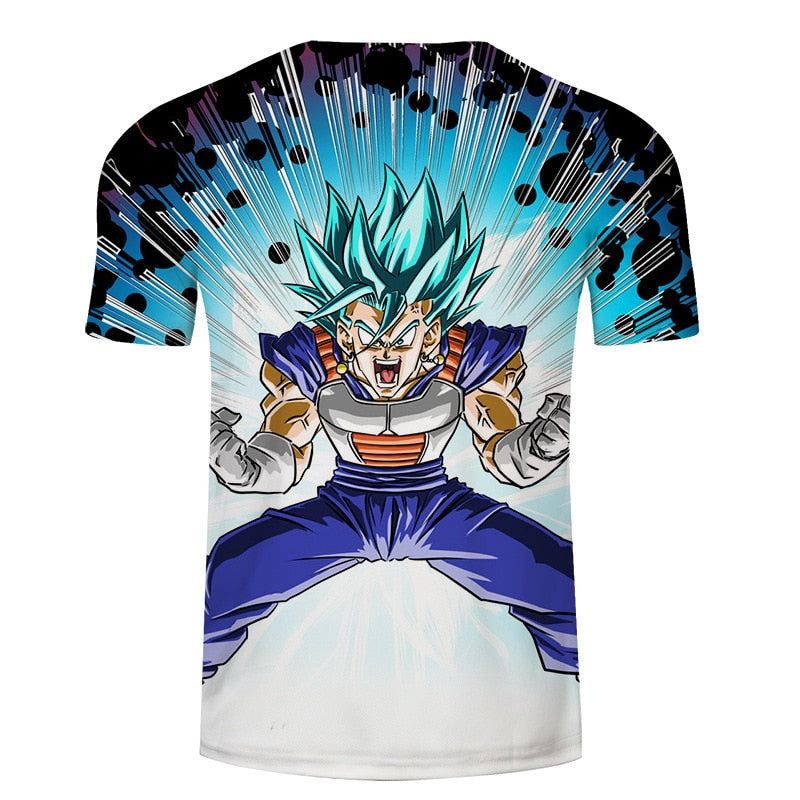 Goku Full Custom Print Graphic T Shirts! Super Saiyan Blue & Ultra Instinct!