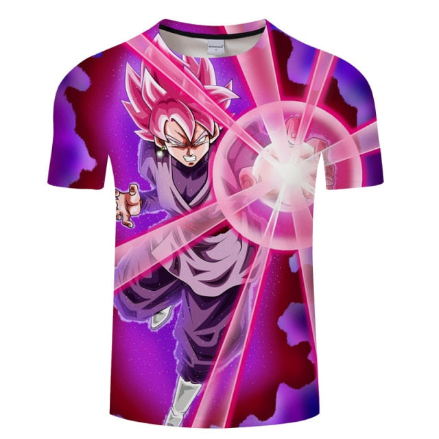 Goku Full Custom Print Graphic T Shirts! Super Saiyan Blue & Ultra Instinct!