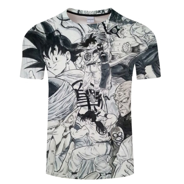 Goku Full Custom Print Graphic T Shirts! Super Saiyan Blue & Ultra Instinct!