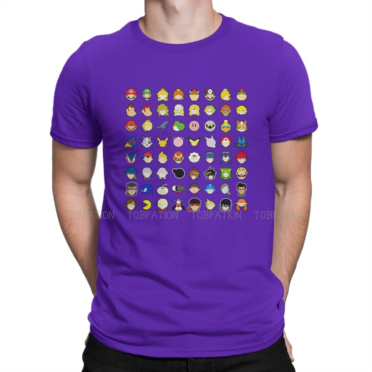 Super Smash Brothers Character Roster T Shirt