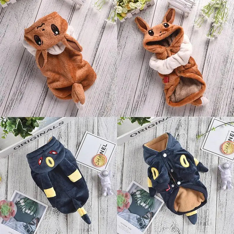 Pokémon Plush Hoodie for Dogs & Cats