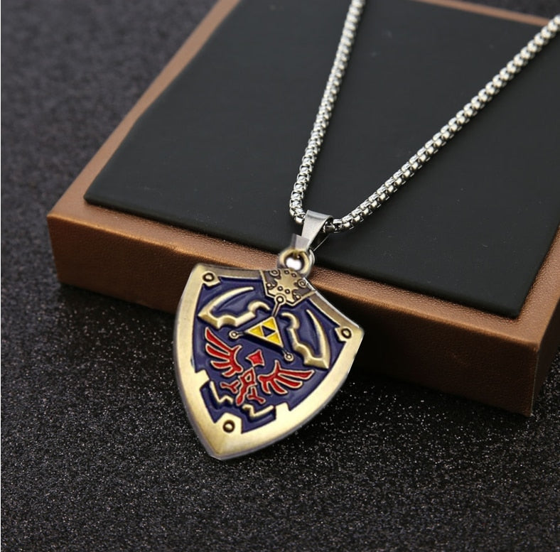 The Legend of Zelda Hyrulian Metal Pendants with Premium Chain