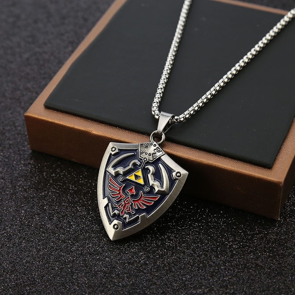 The Legend of Zelda Hyrulian Metal Pendants with Premium Chain
