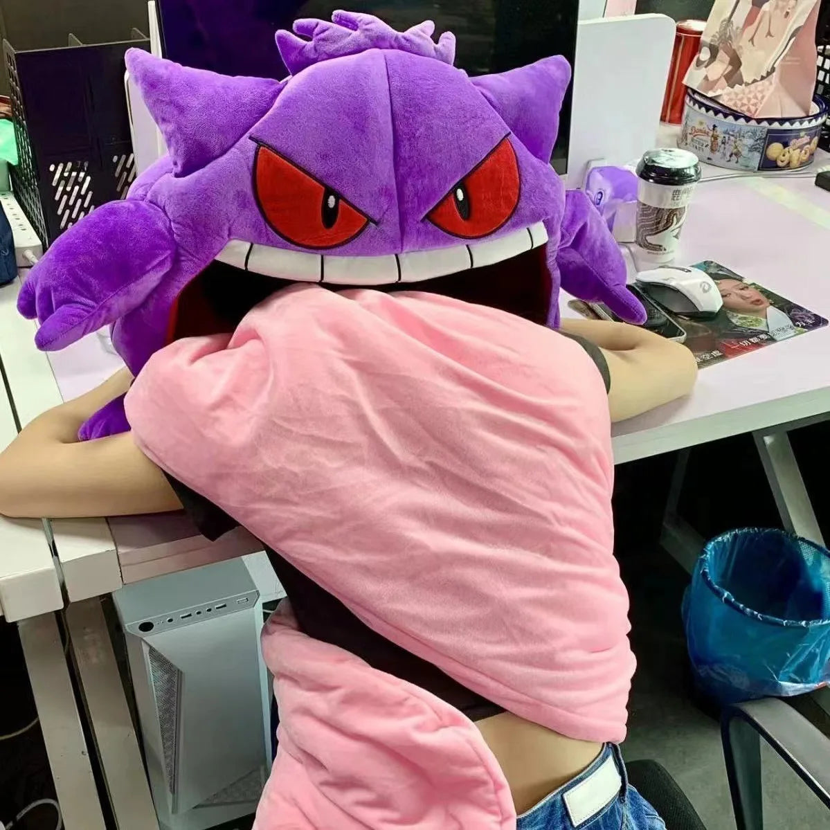 Pokemon Gengar Plush 2-in-1 Pillow Blanket