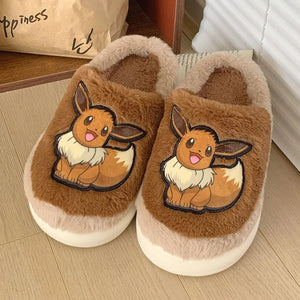Pokémon Pikachu Eevee and more - Cotton House Slippers
